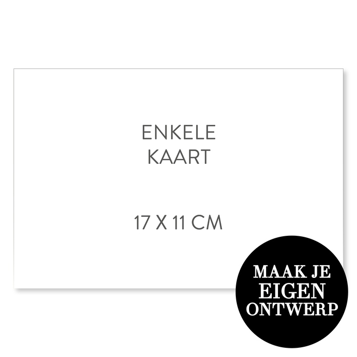 Zelf maken - 17 x 11 cm