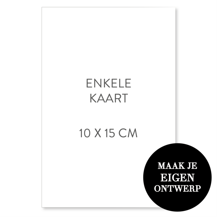 Zelf maken - 10 x 15 cm