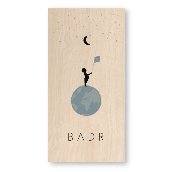 Geboortekaartje Hout Badr