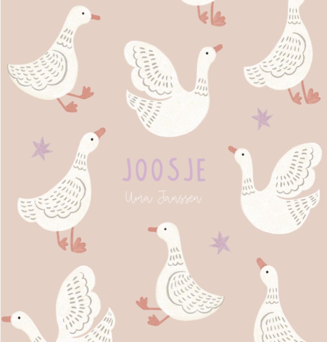 Geboortekaartje Joosje gansjes dubbel - Froukje den Nijs