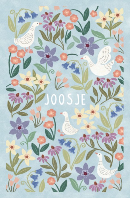 Geboortekaartje Joosje vier gansjes - Froukje den Nijs