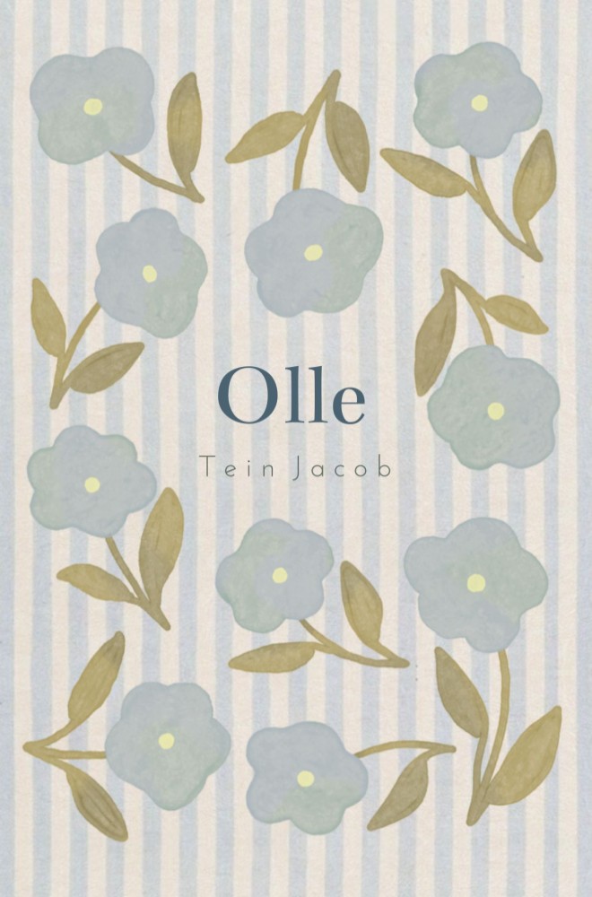 Geboortekaartje Olle bloemen en strepen - Froukje