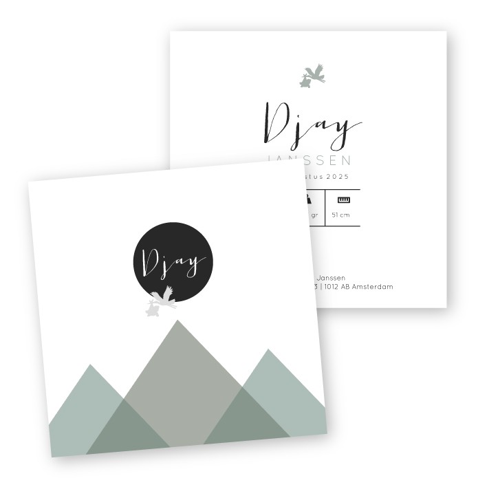 babykaart bergen gren Djay