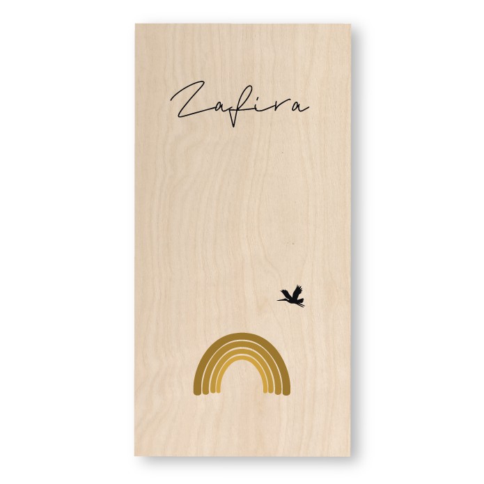 Geboortekaartje Hout Zafira