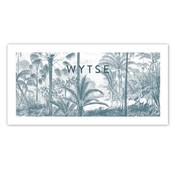Geboortekaartje jungle Wytse