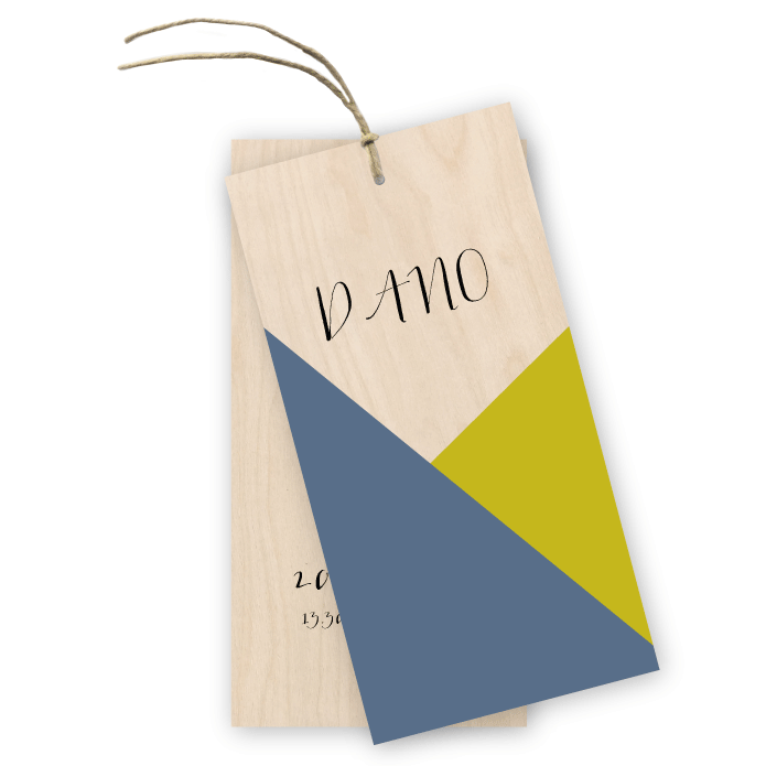 Geboortelabel medium Dano