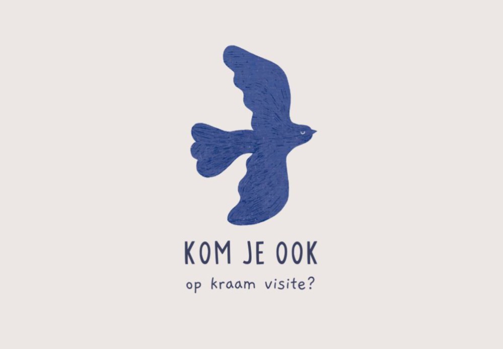 Mini kraamkaartje Symbolen Multi - Liggend