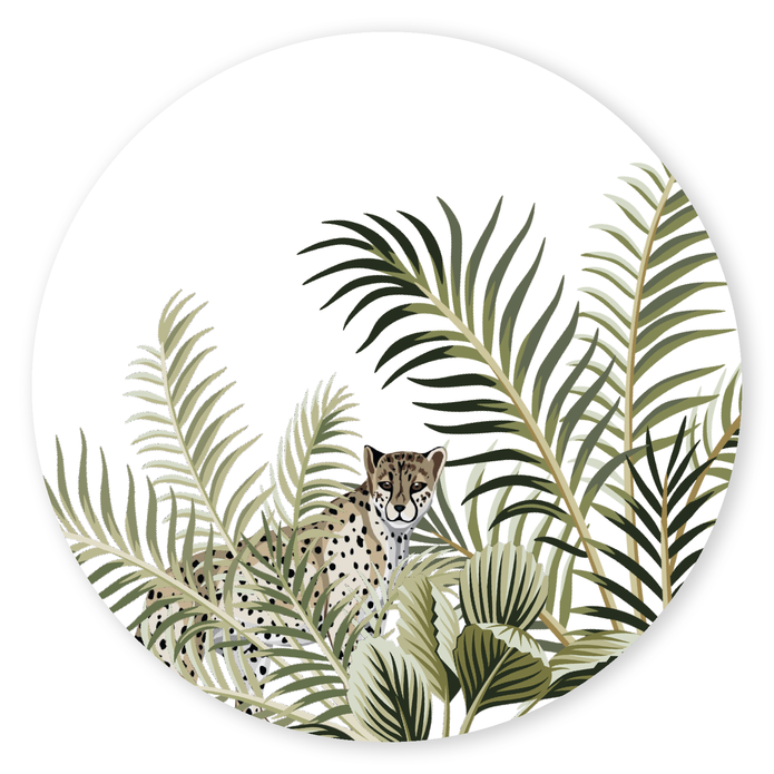 Sluitsticker panter jungle Wibe