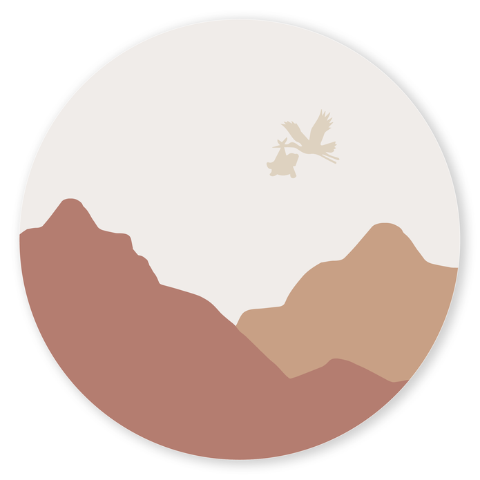 Sluitsticker bergen Tasnim vintage