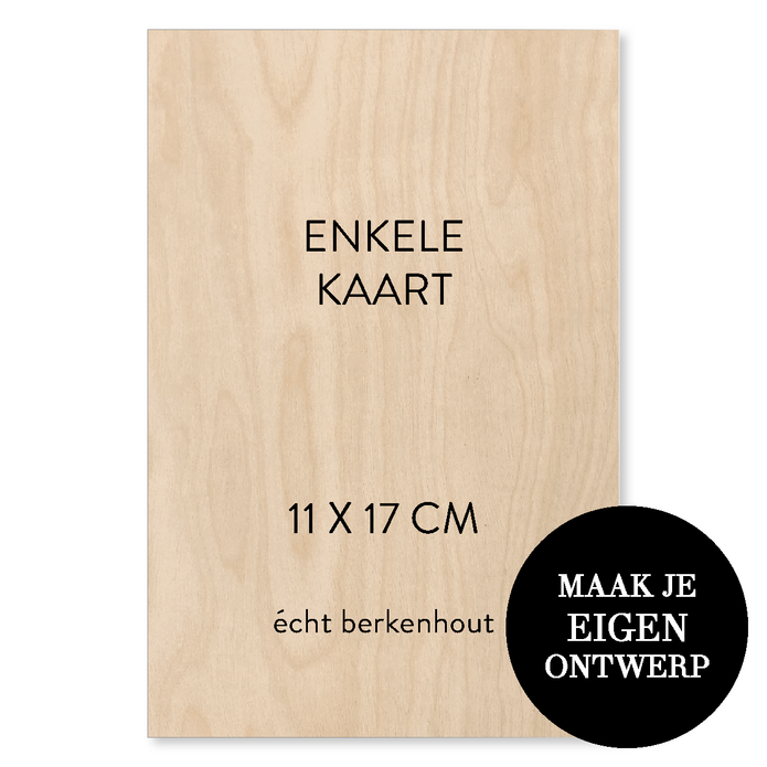 Zelf maken - 11 x 17 cm