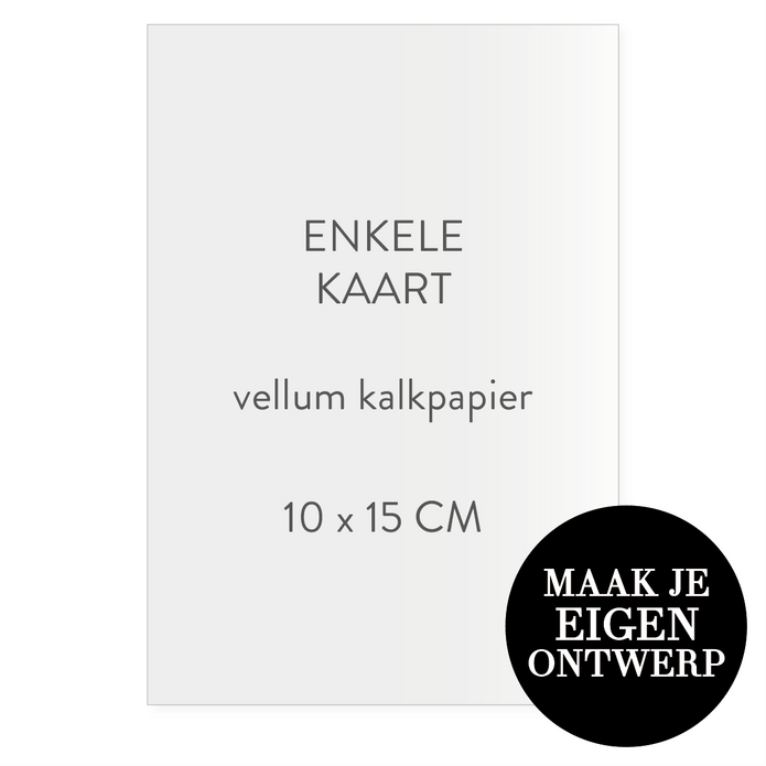 Zelf maken - los kalklabel